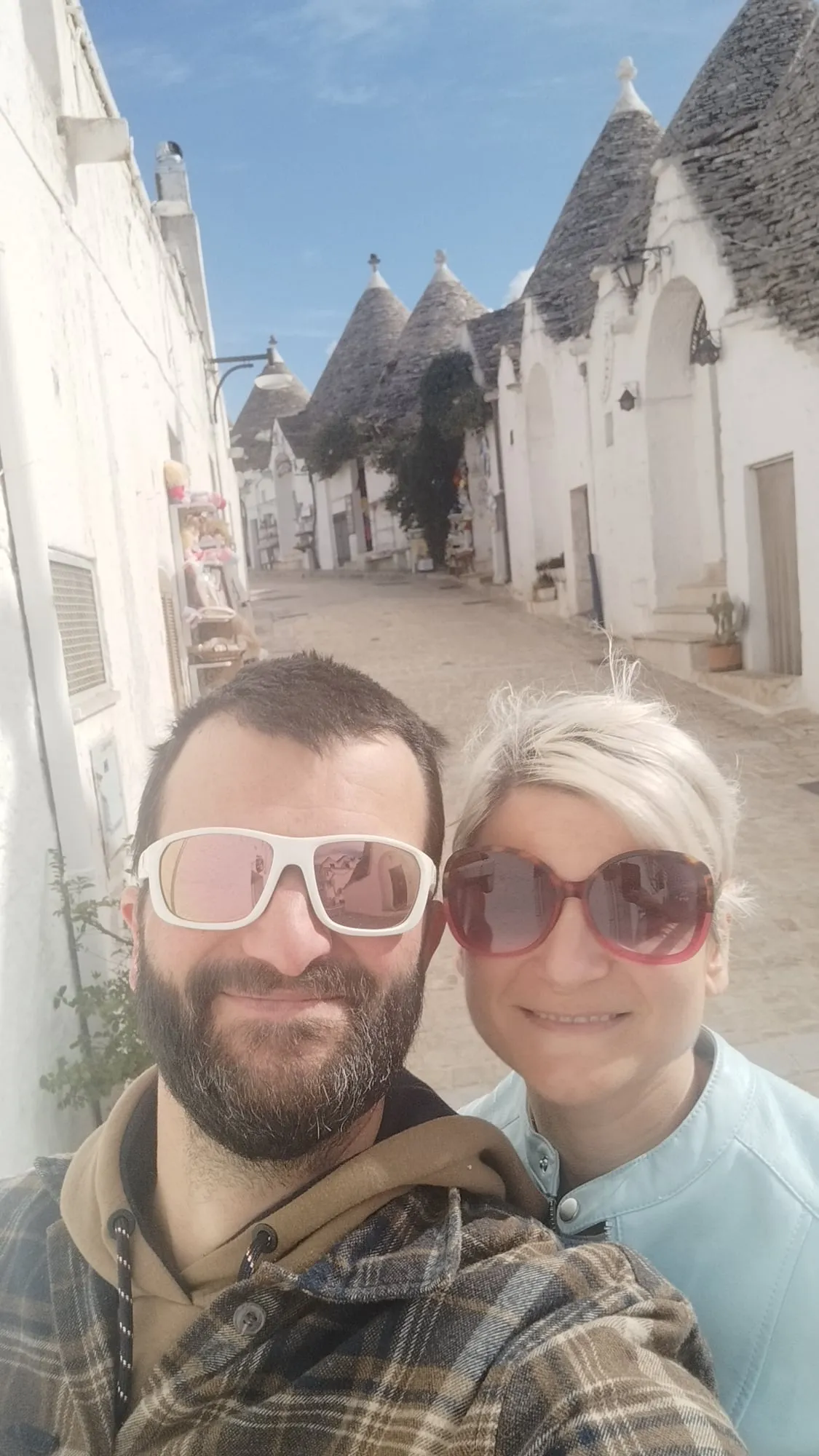 Zwischen den Trulli in Alberobello