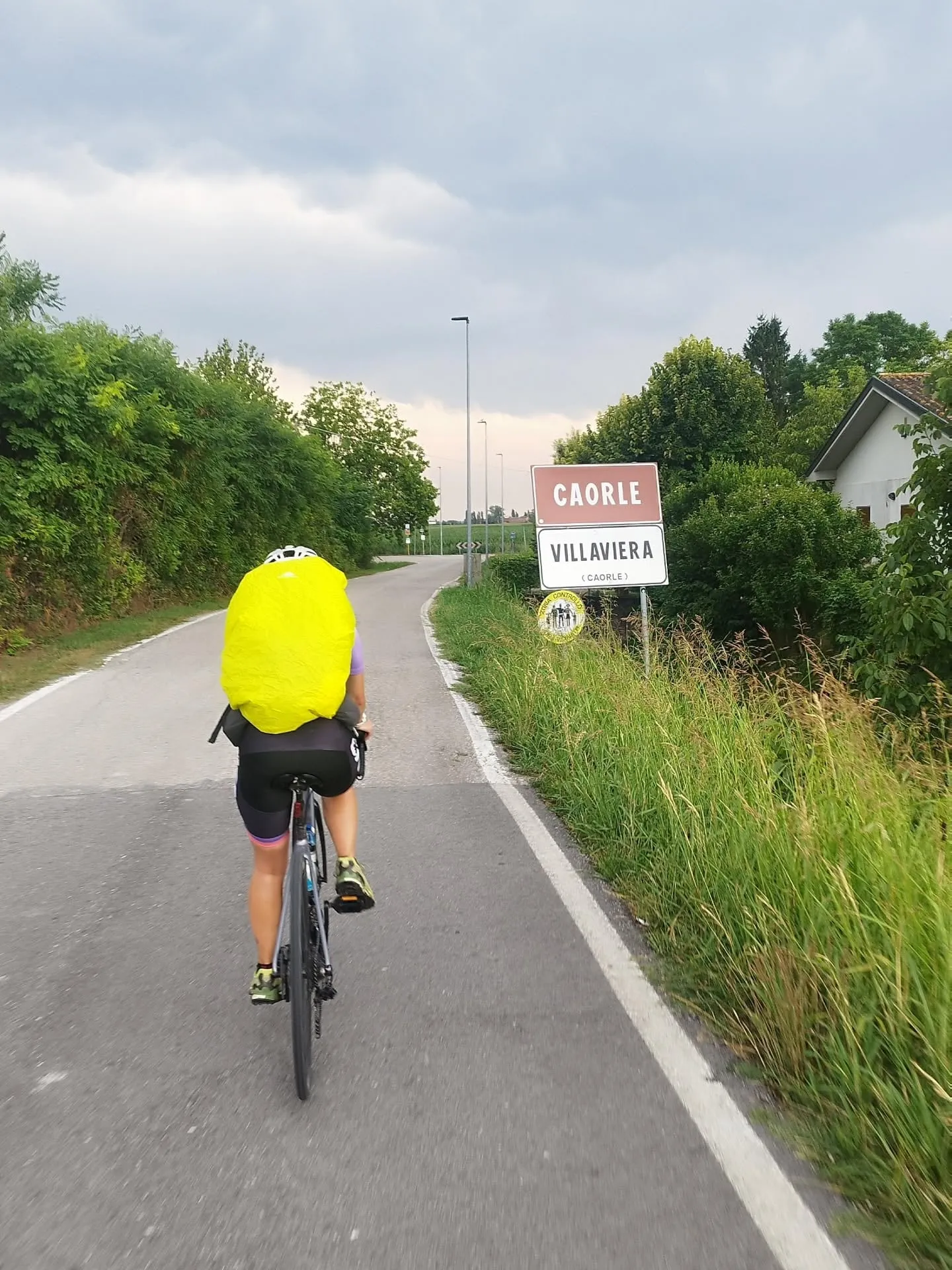 Ankunft in Caorle nach 262 Kilometern