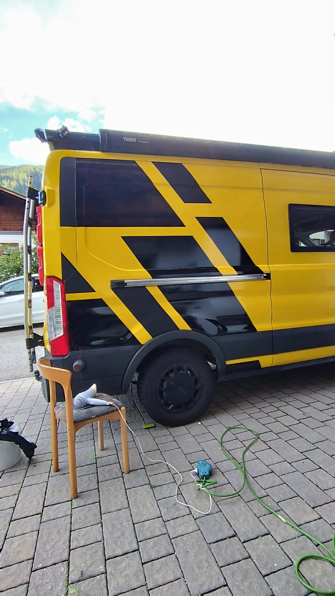 Das neue Design von der Seite