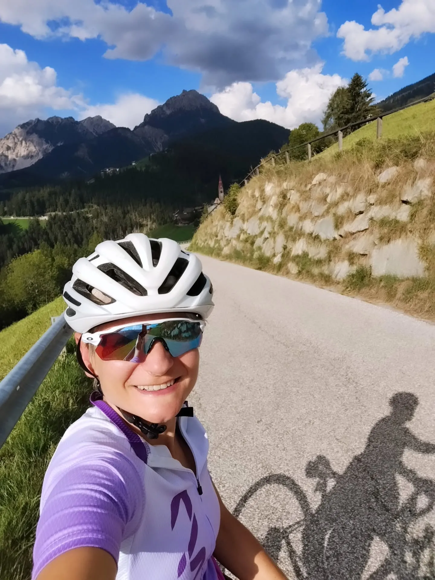 Selfie an der Passstraße